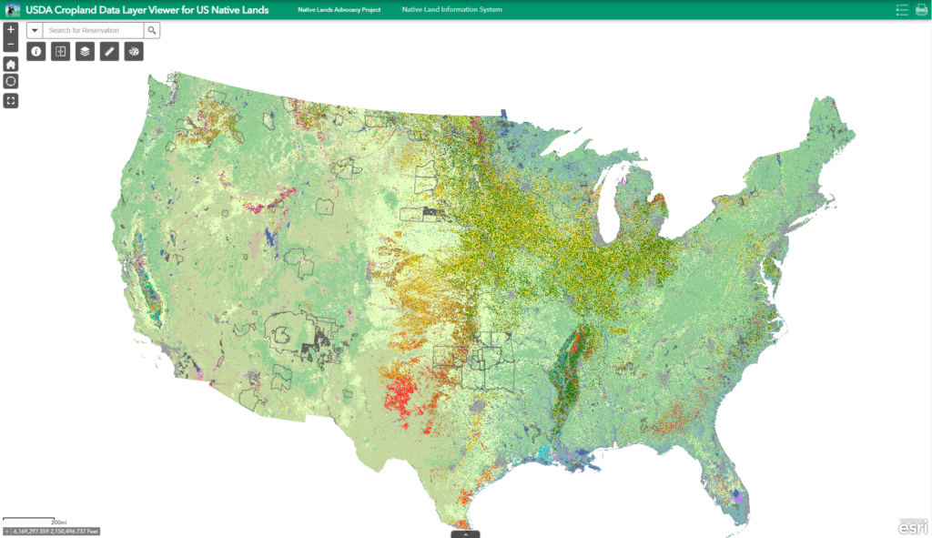 Thematic Maps - Native Land Information System